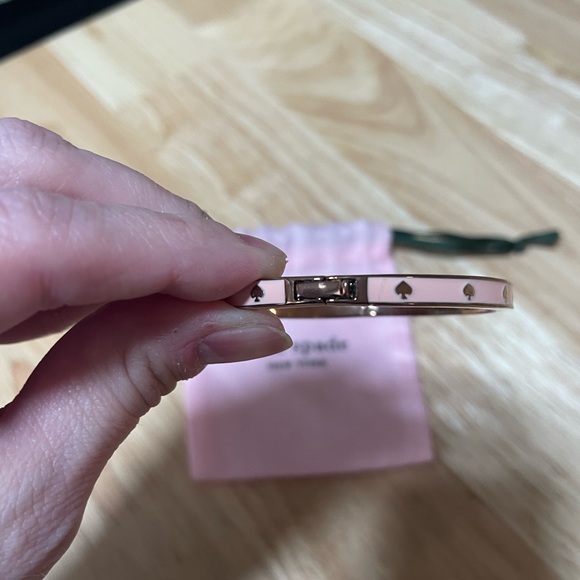 Kate Spade Gold Bangle Hinged Bracelet - Picture 3 of 6